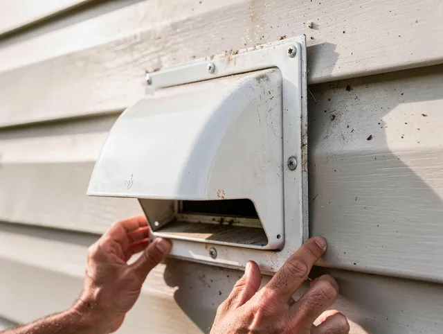 Doral Dryer Vent Cleaning technician delivering thorough residential dryer vent cleaning service in Doral